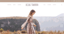 Desktop Screenshot of docetrama.com.br