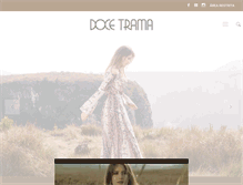 Tablet Screenshot of docetrama.com.br
